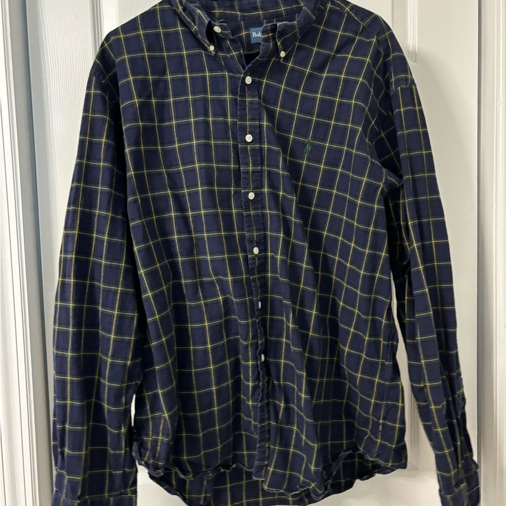 Ralph Lauren Plaid Button Down Shirt